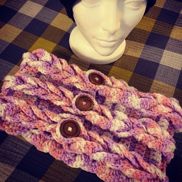 Crocheted Cowl - Picture 2 of 2